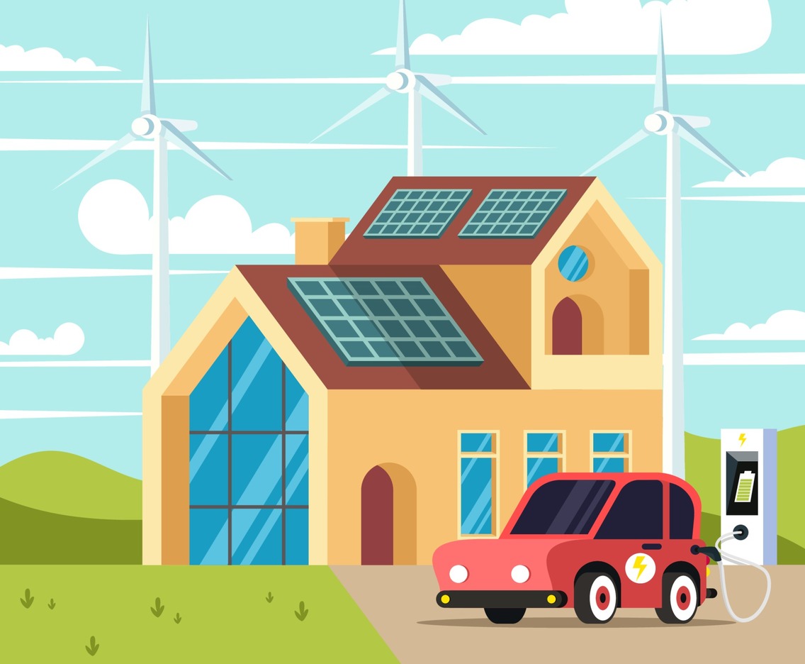 Home With Green Technology Design