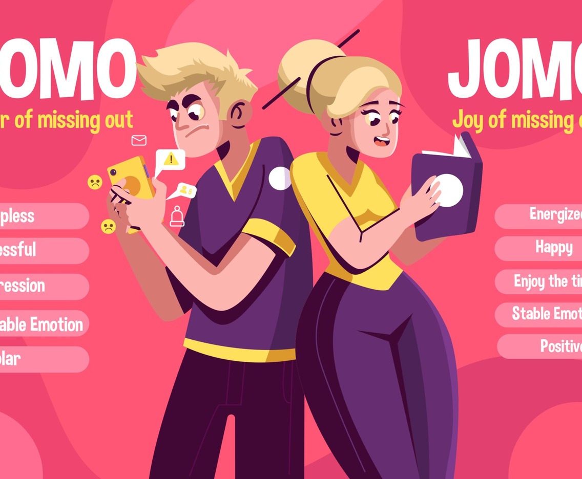 Fomo Boy And Jomo Girl Lifestyle