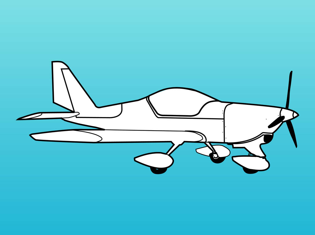 Retro Airplane Graphics