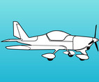 Retro Airplane Graphics