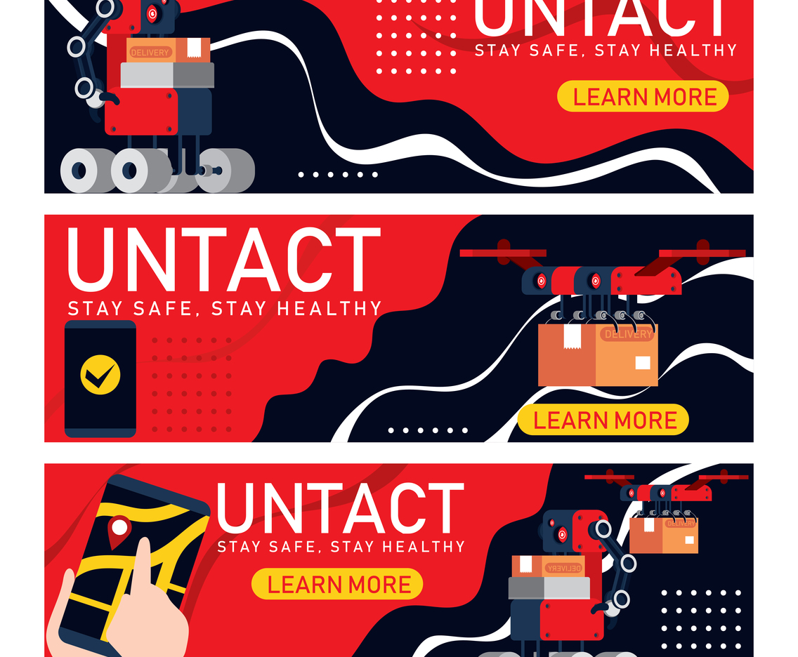 Untact Banner Concept