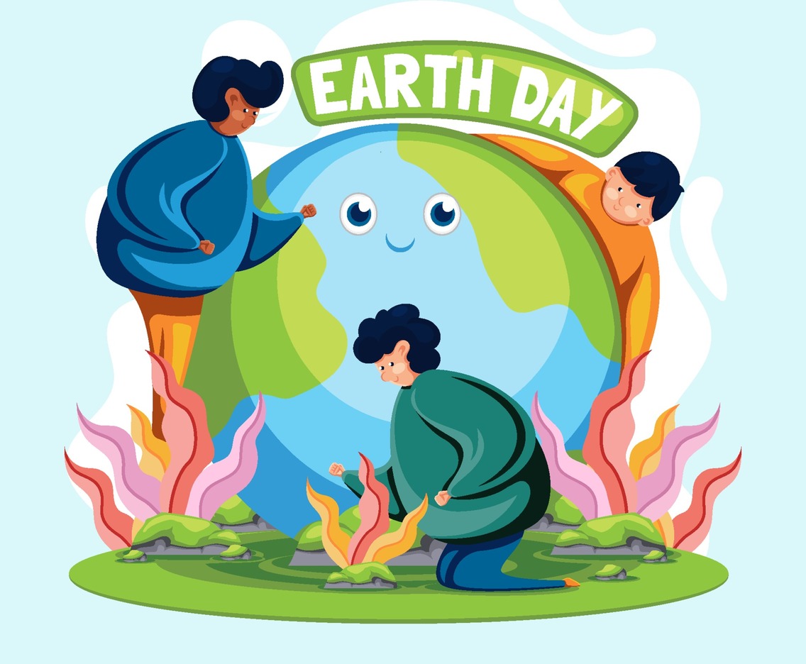 Earth Day Illustration