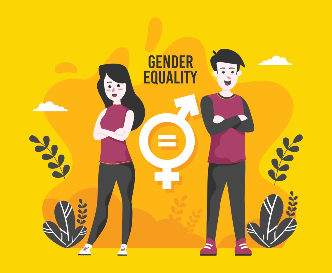Gender Equality Campaign Concept