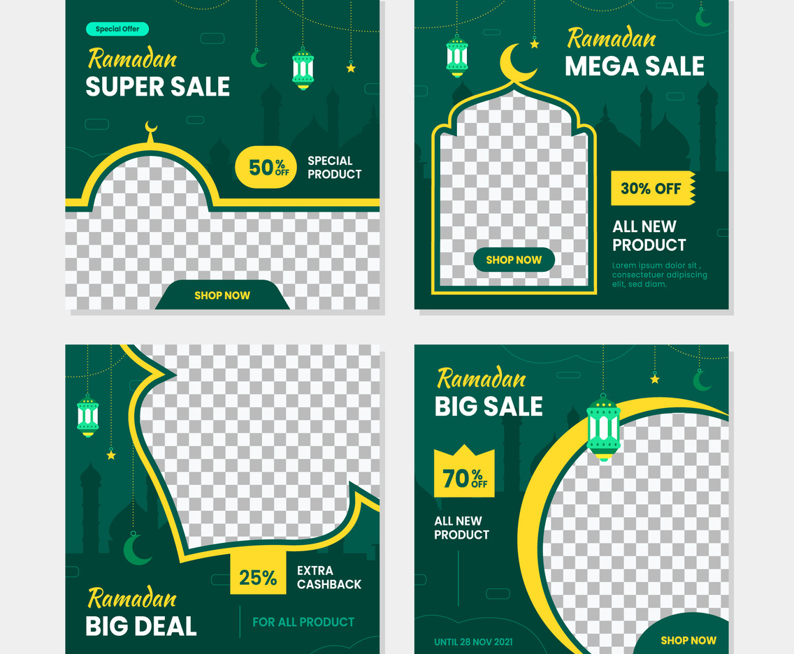 Eid Mubarak Social Media Template