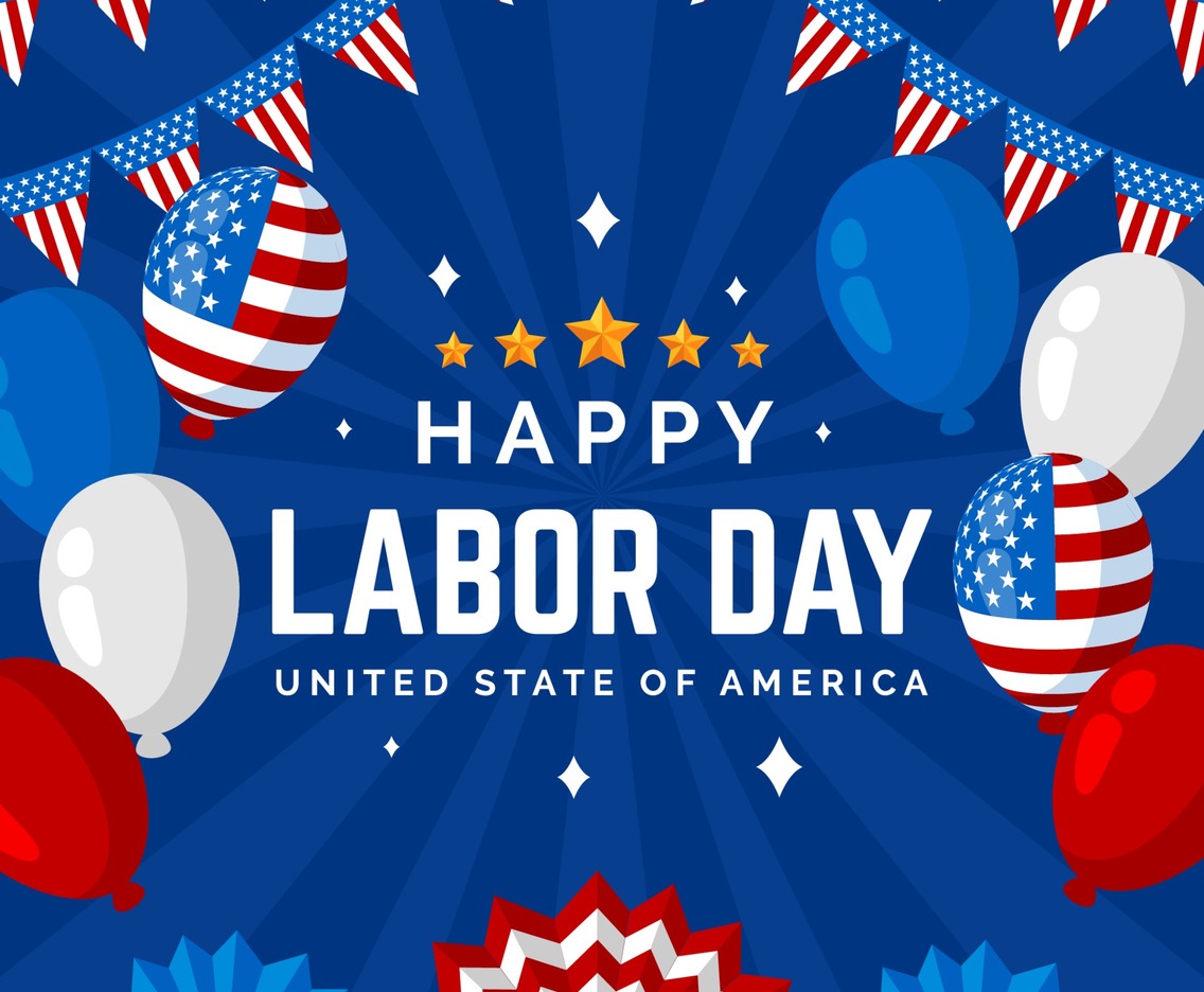 USA Labor Day Background