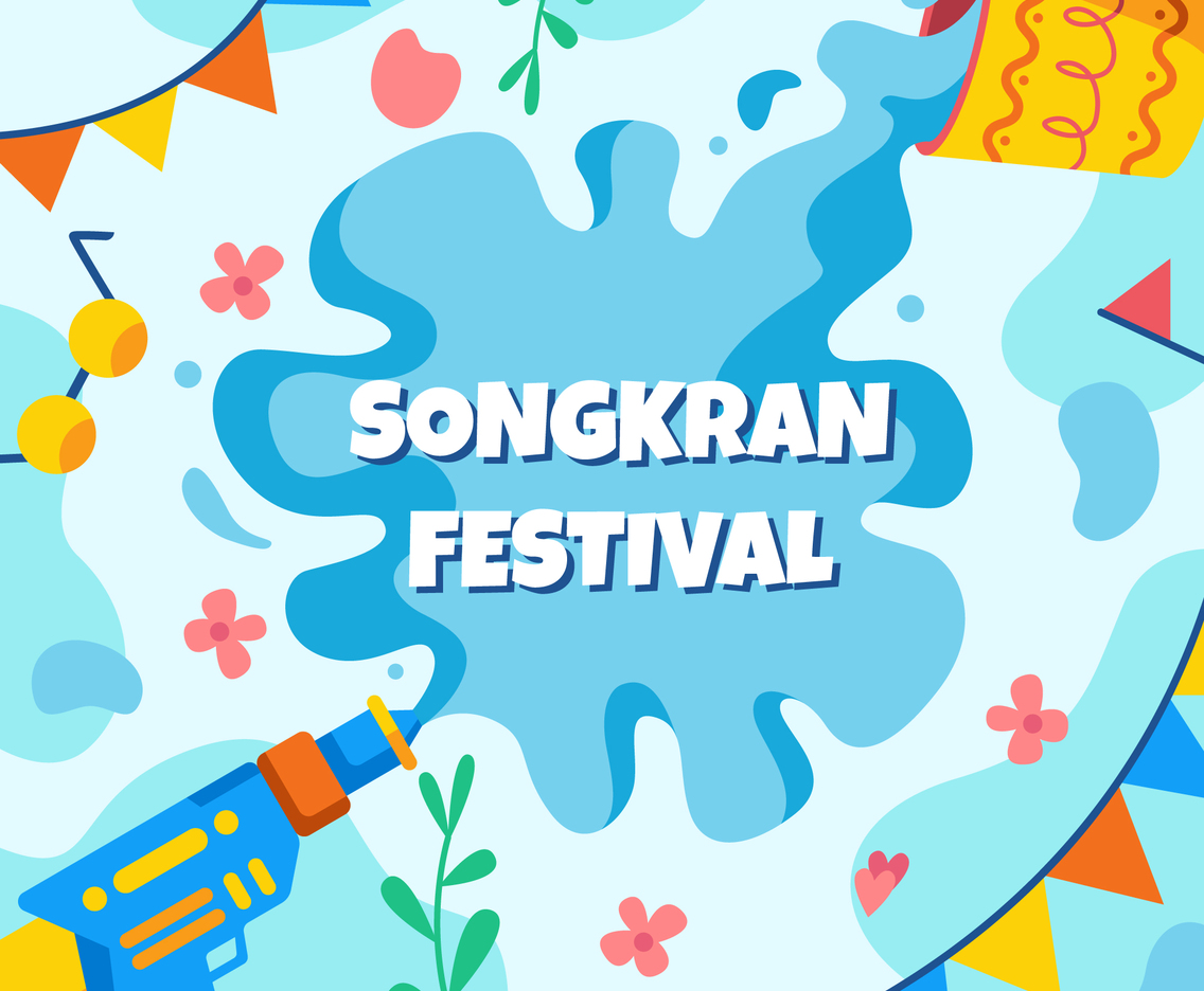Songkran Festival Background