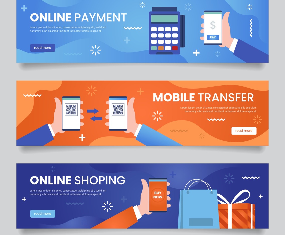 Contactless Technology Banners