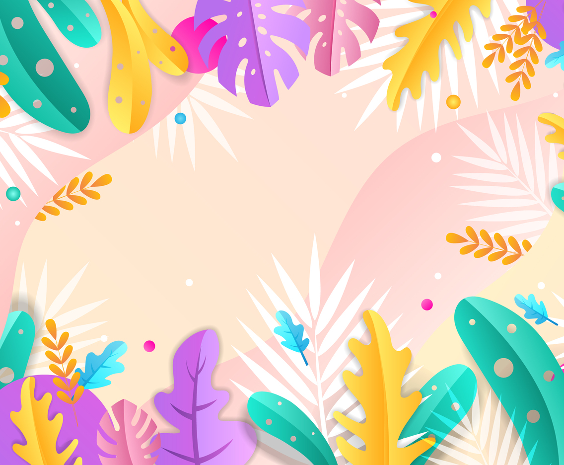 Floral Colorful Background