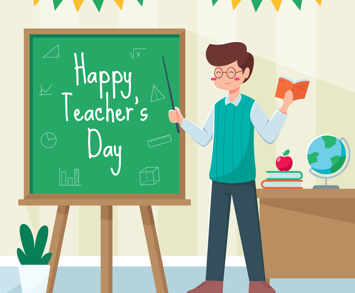 Happy Teacher's Day Design