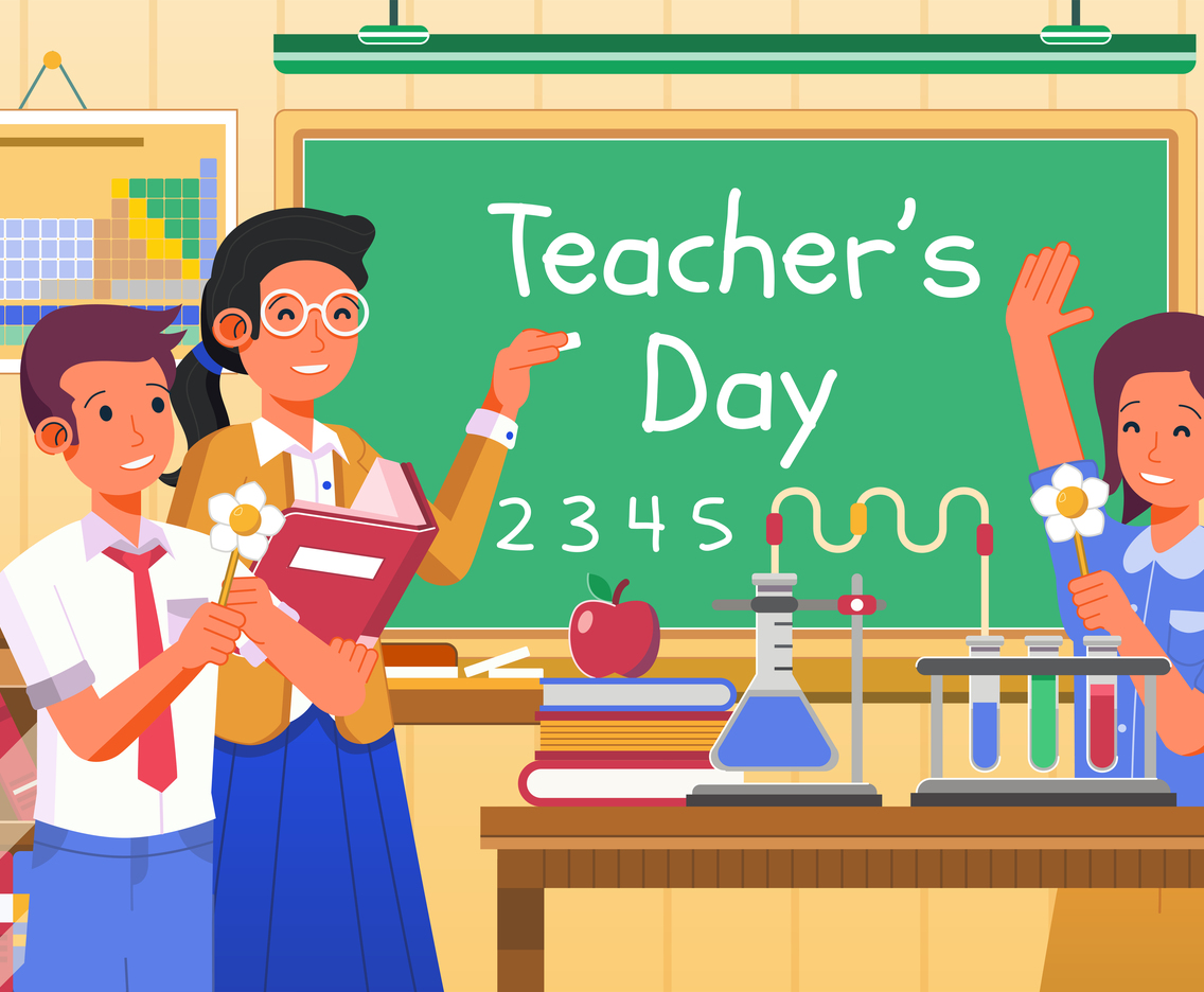 Teacher's Day at Chemical Class Design