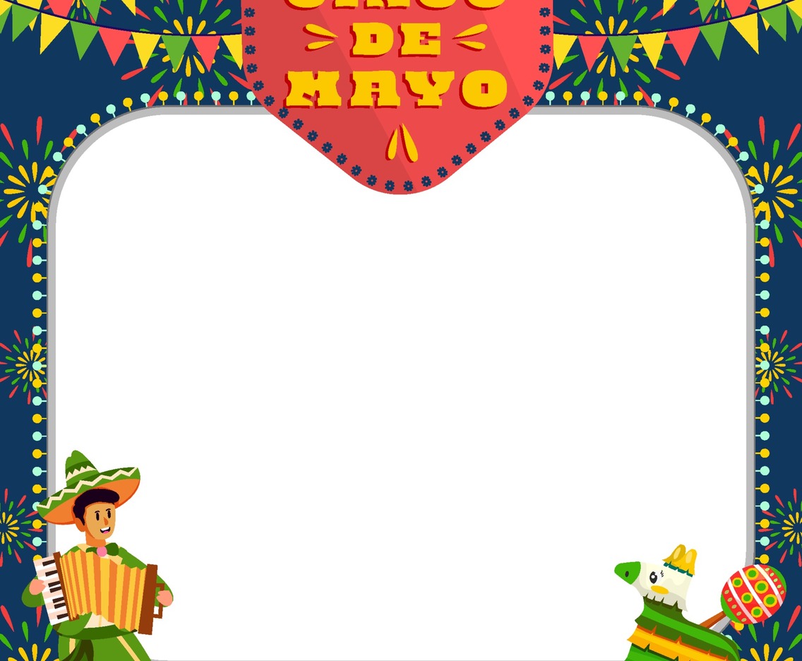 Musicians Playing The Accordion in Cinco De Mayo