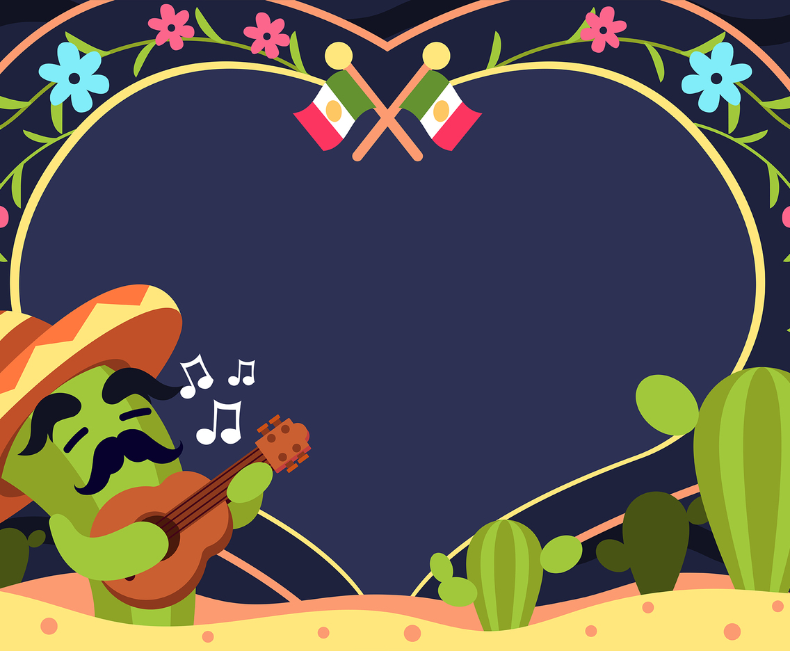 Cute Cactus of Cinco de Mayo
