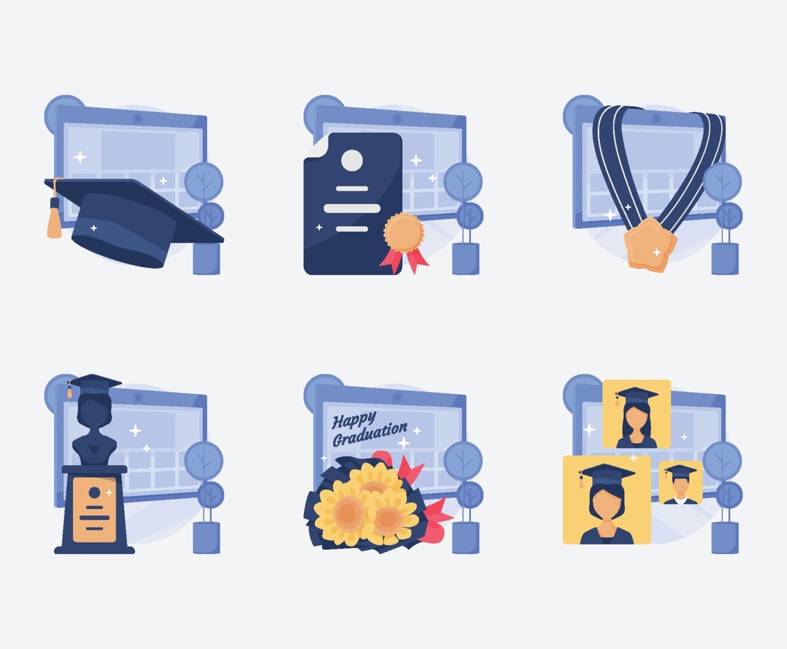 New Normal for Graduation Icon