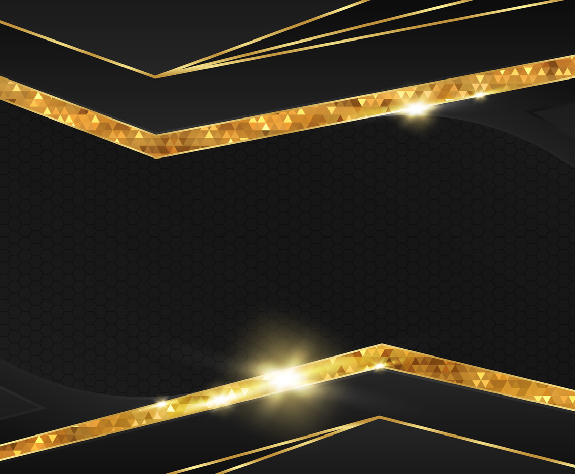 Black and Gold Elegant Background