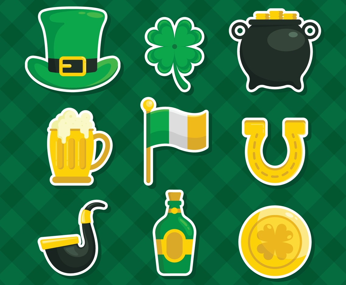 Set of St. Patrick's Day Element