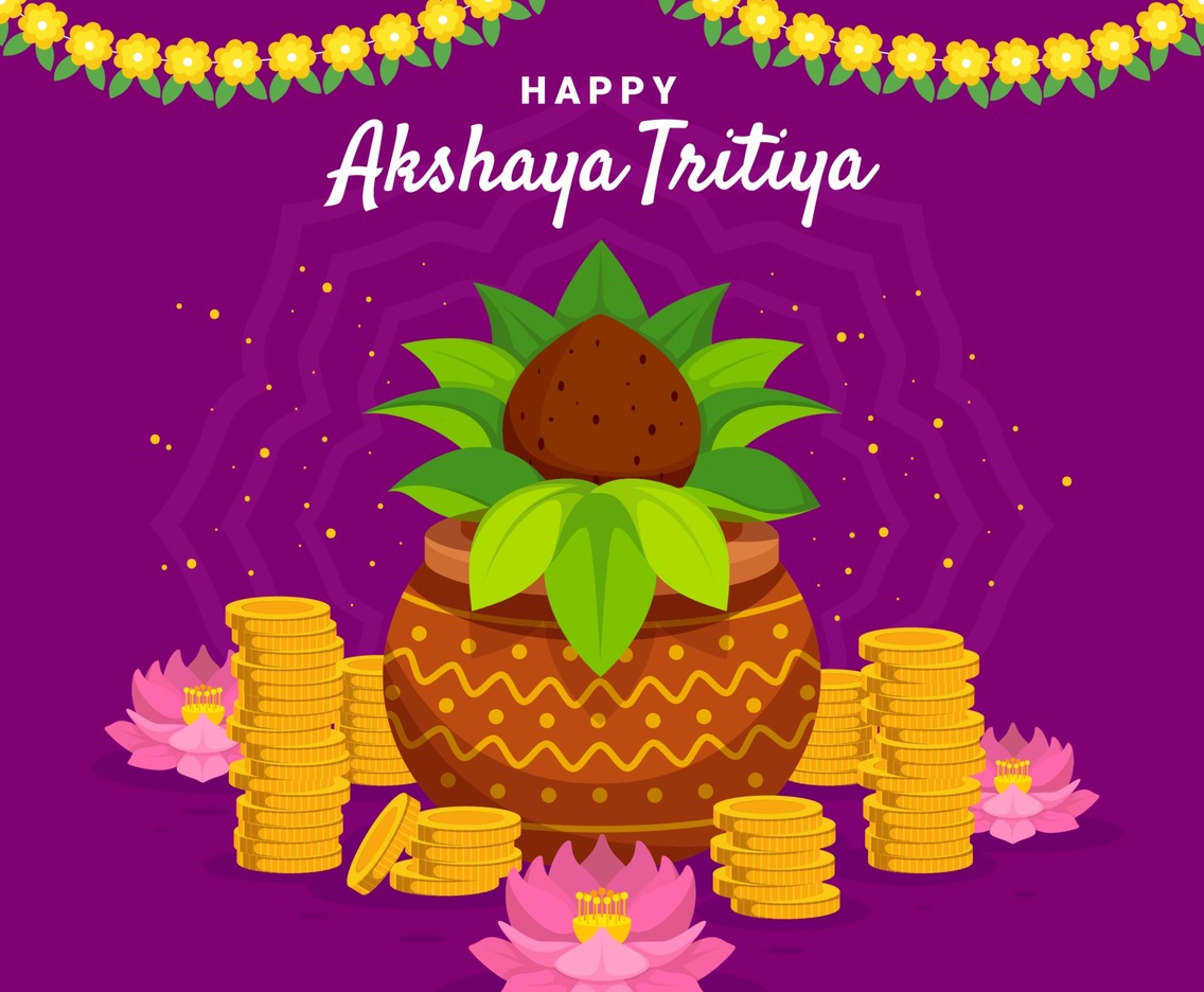 Happy Akshaya Tritiya Design