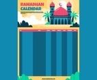 Mosque Ramadhan Calendar