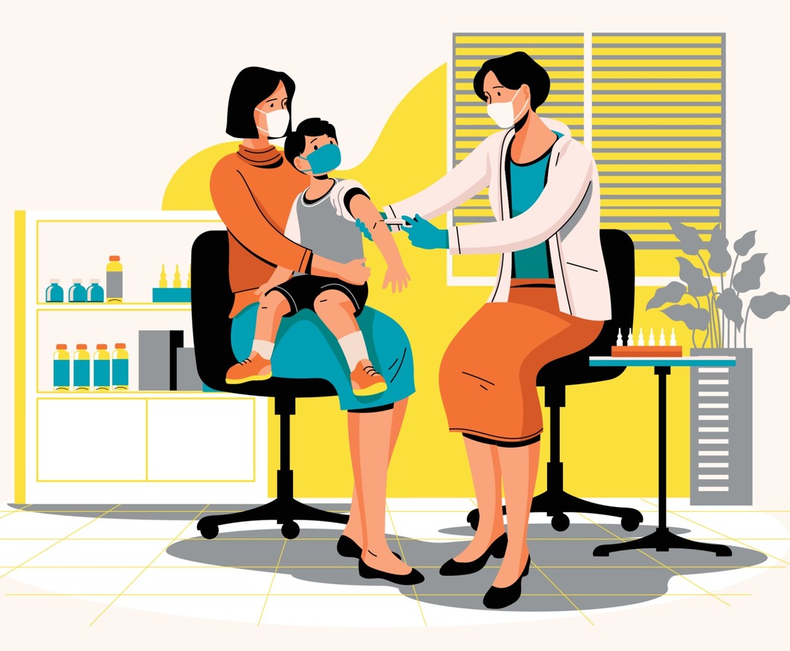 Child Vaccination Concept
