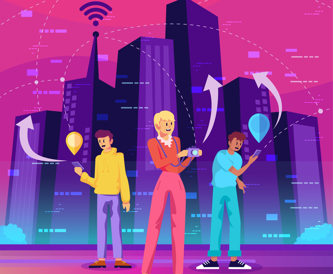 People Connect with Each Other in Smart Cities