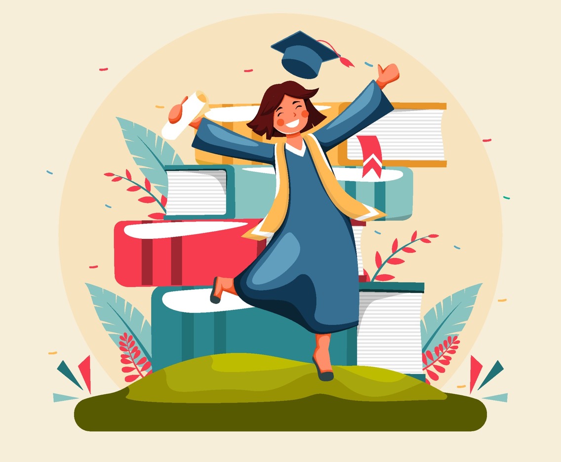 Happy Graduation Celebration Concept