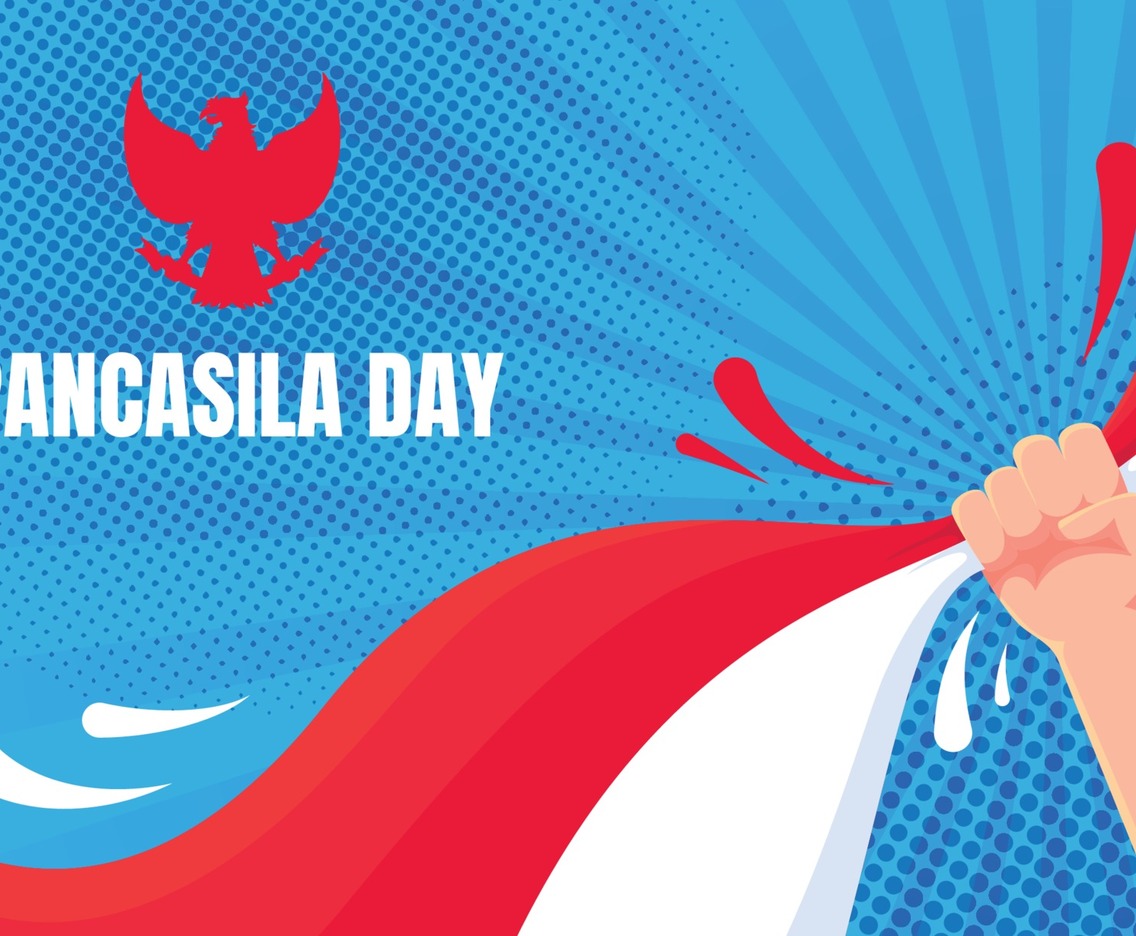 Happy Pancasila Day Background