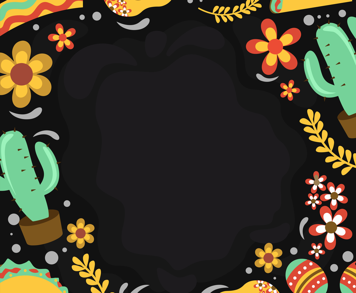 Cinco De Mayo Festival Ornamental Background