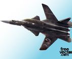 Fighter Jet Vector Graphics
