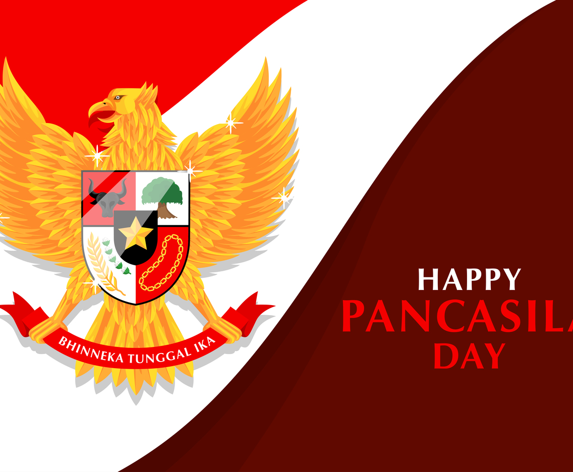 Happy Pancasila Day Background