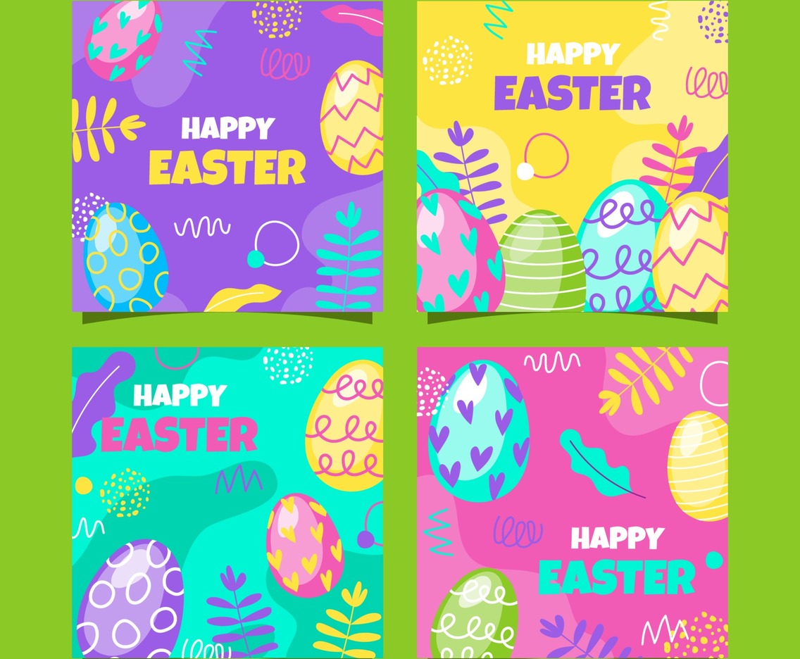 Happy Easter Social Media Post