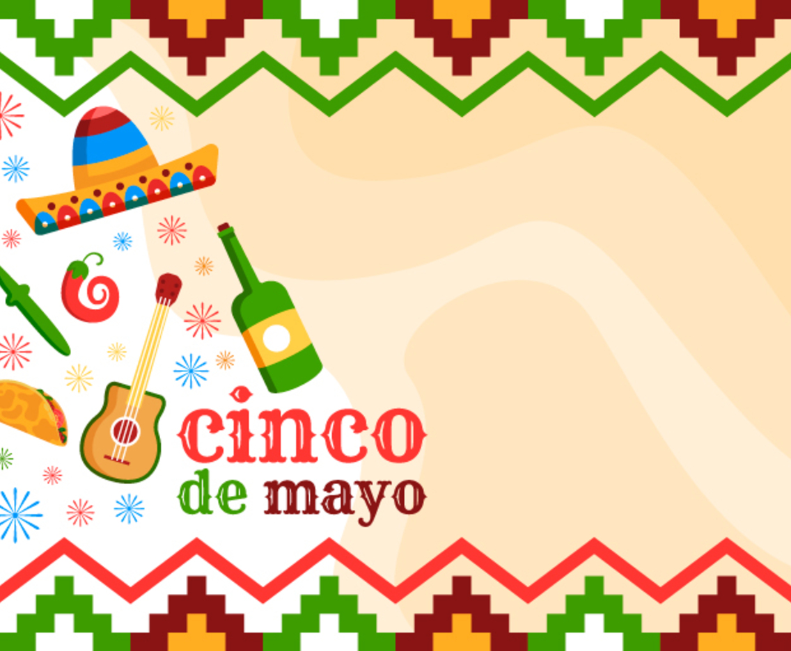 Cinco De Mayo Cartoon Background