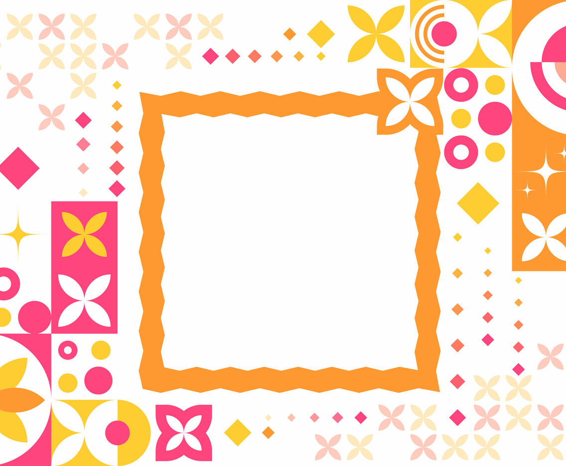 Geometric Petal Background