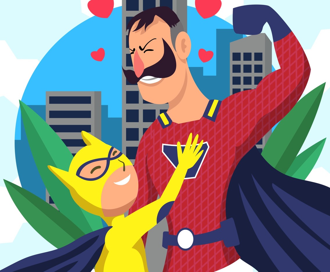 Super Hero Father Day