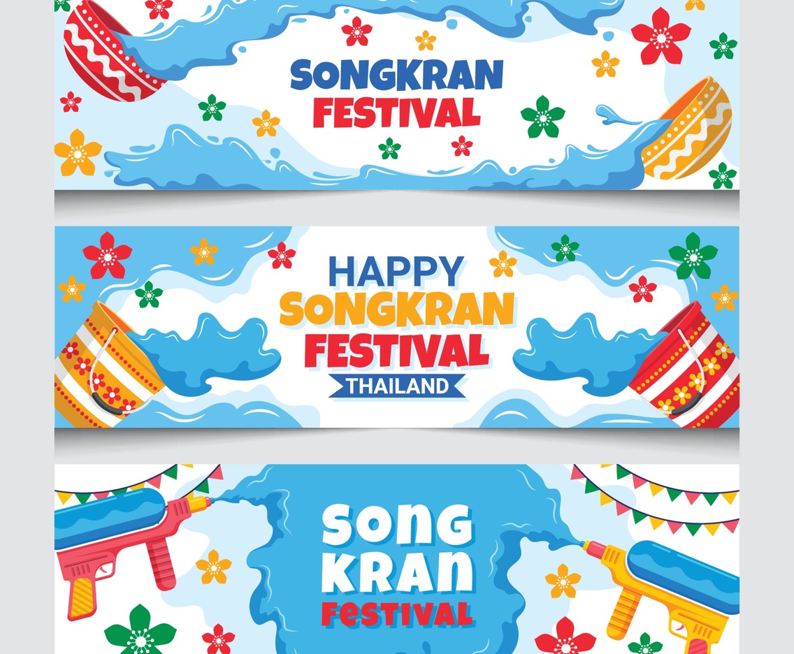 Songkran Festival Banner