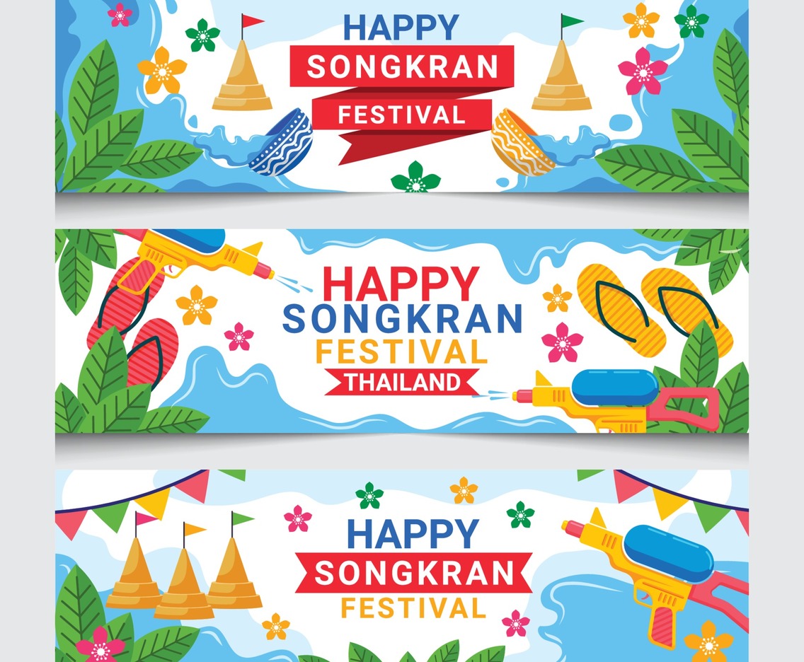 Songkran Festival Banner