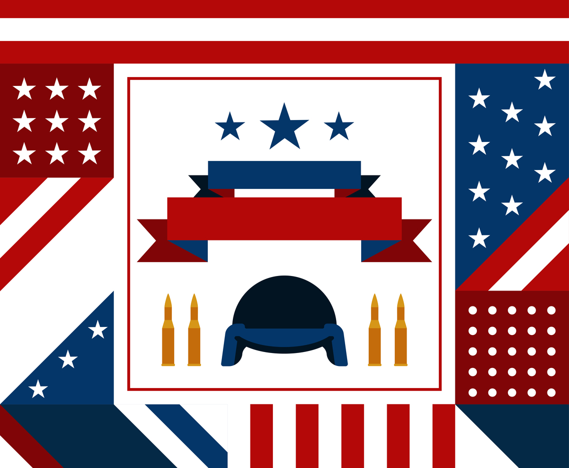 Memorial Day USA background