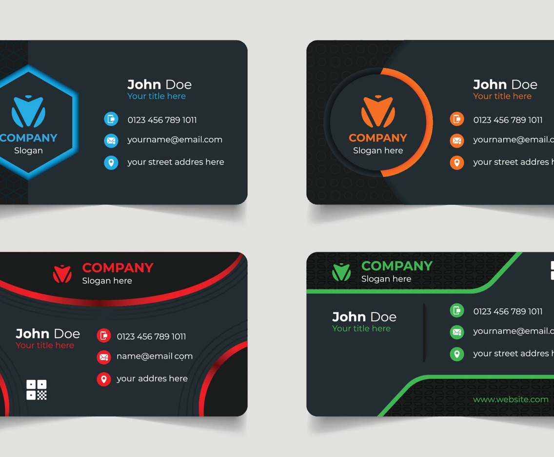 Business Card Template Set