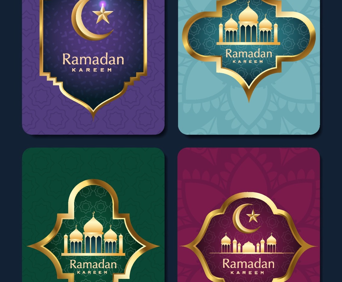 3D Elegant Eid Mubarak Card
