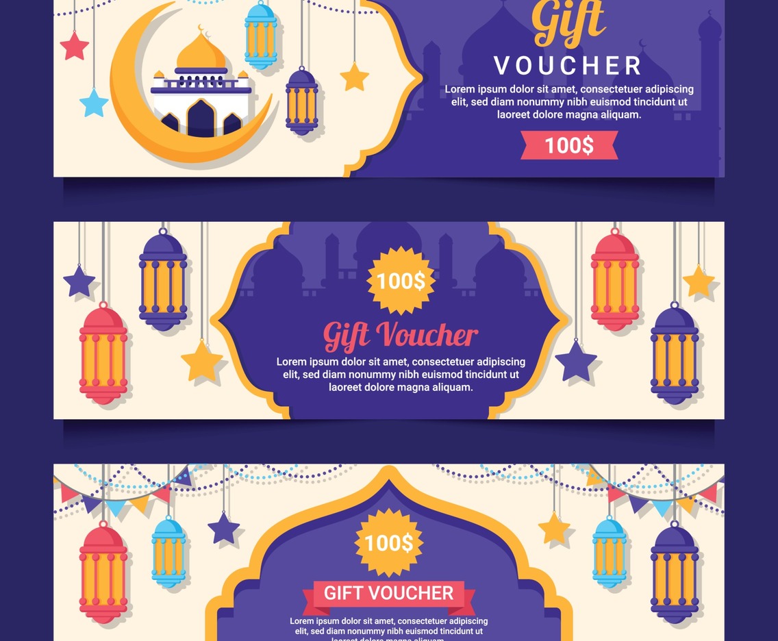 Flat Gift Vouchers Ramadan