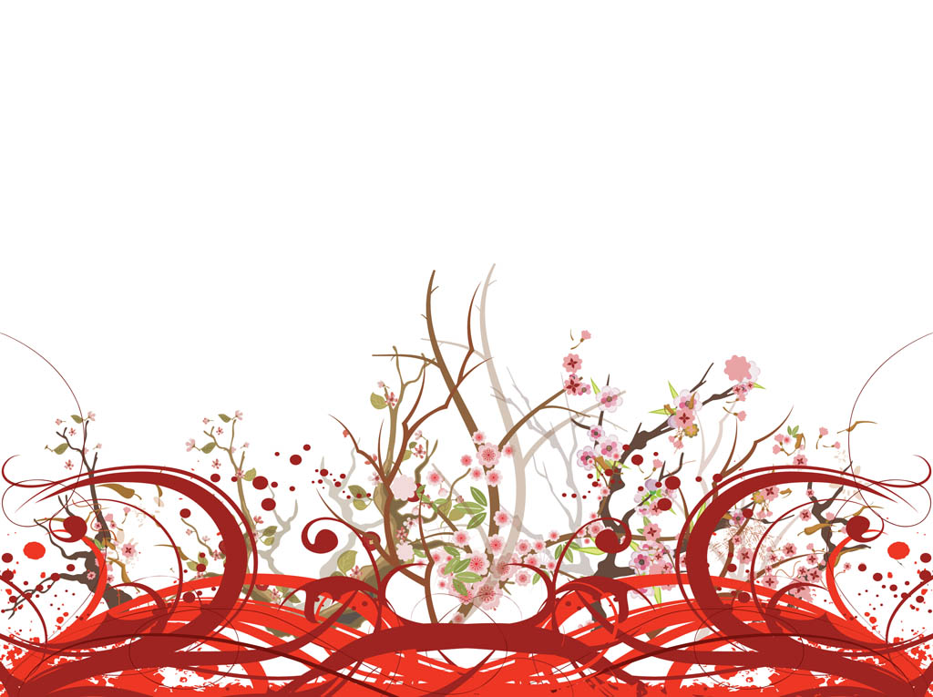 Cherry Blossom Layout