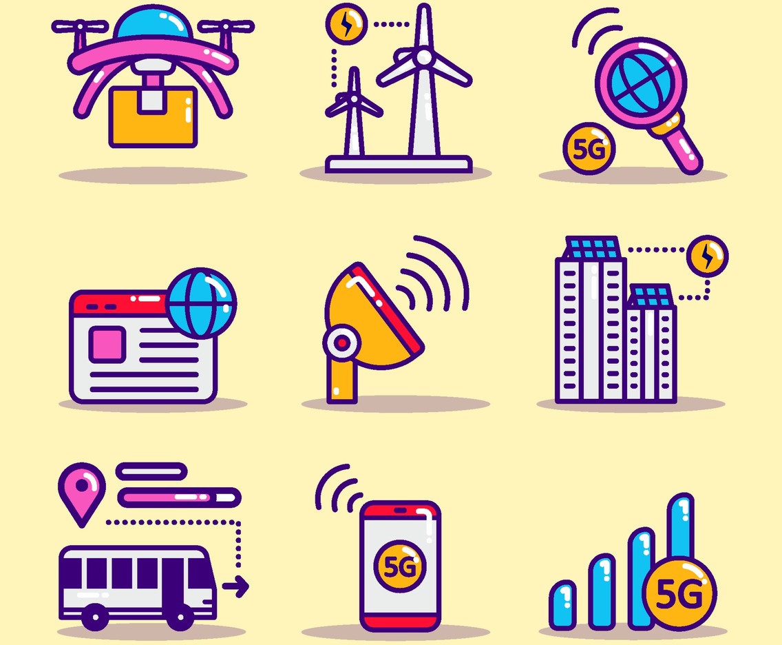 Smart City Icon Collection