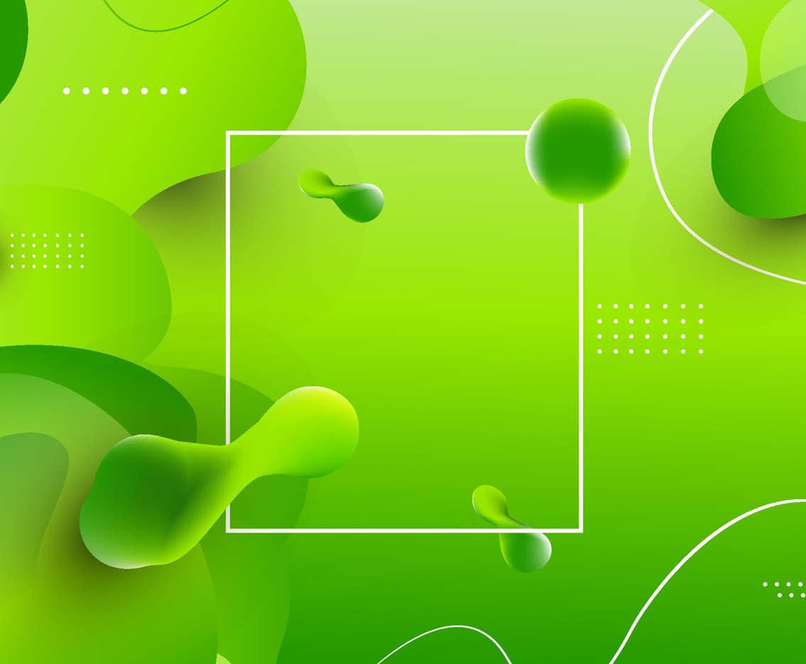 Fluid Green Background