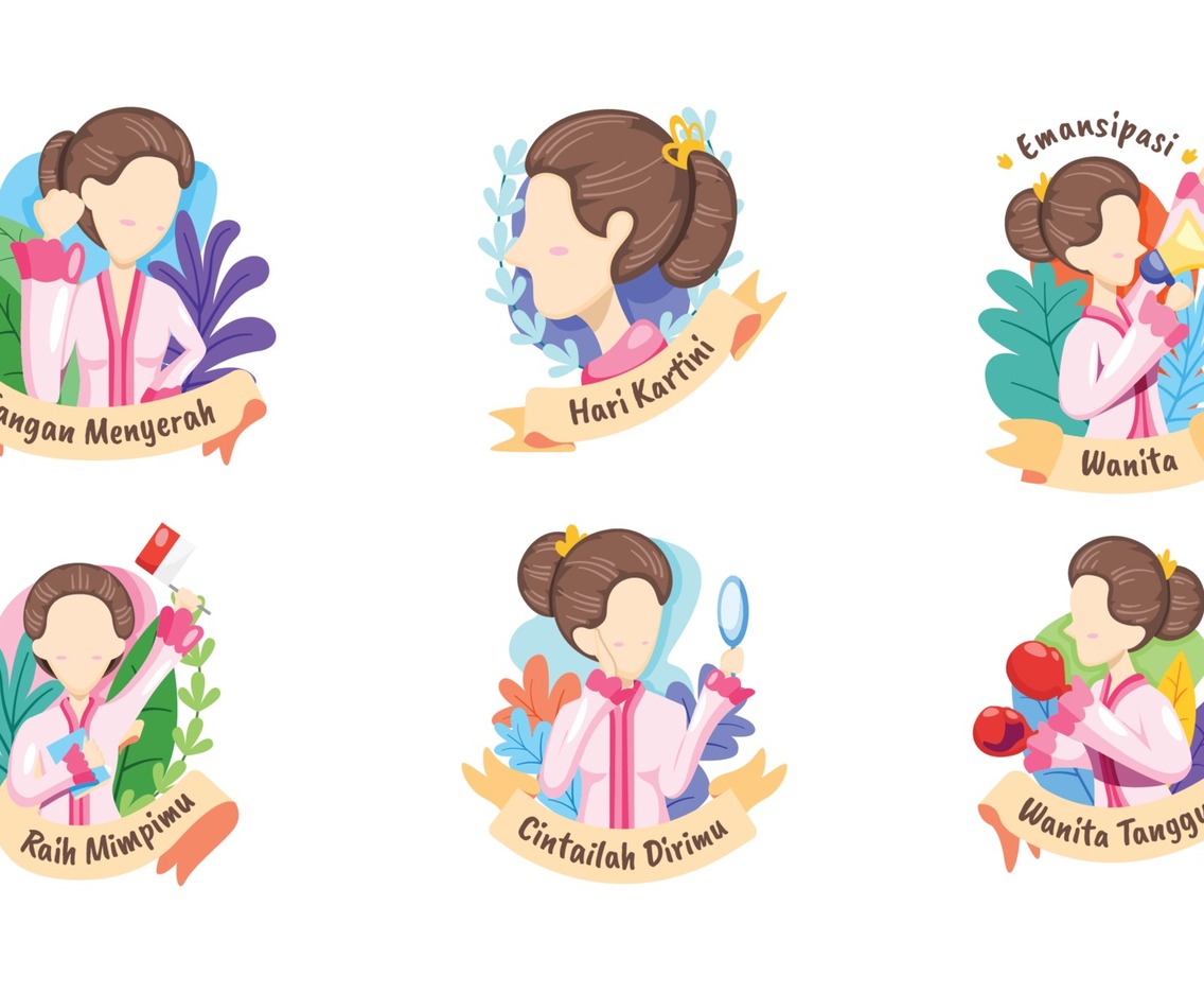 Kartini Day Sticker Collection