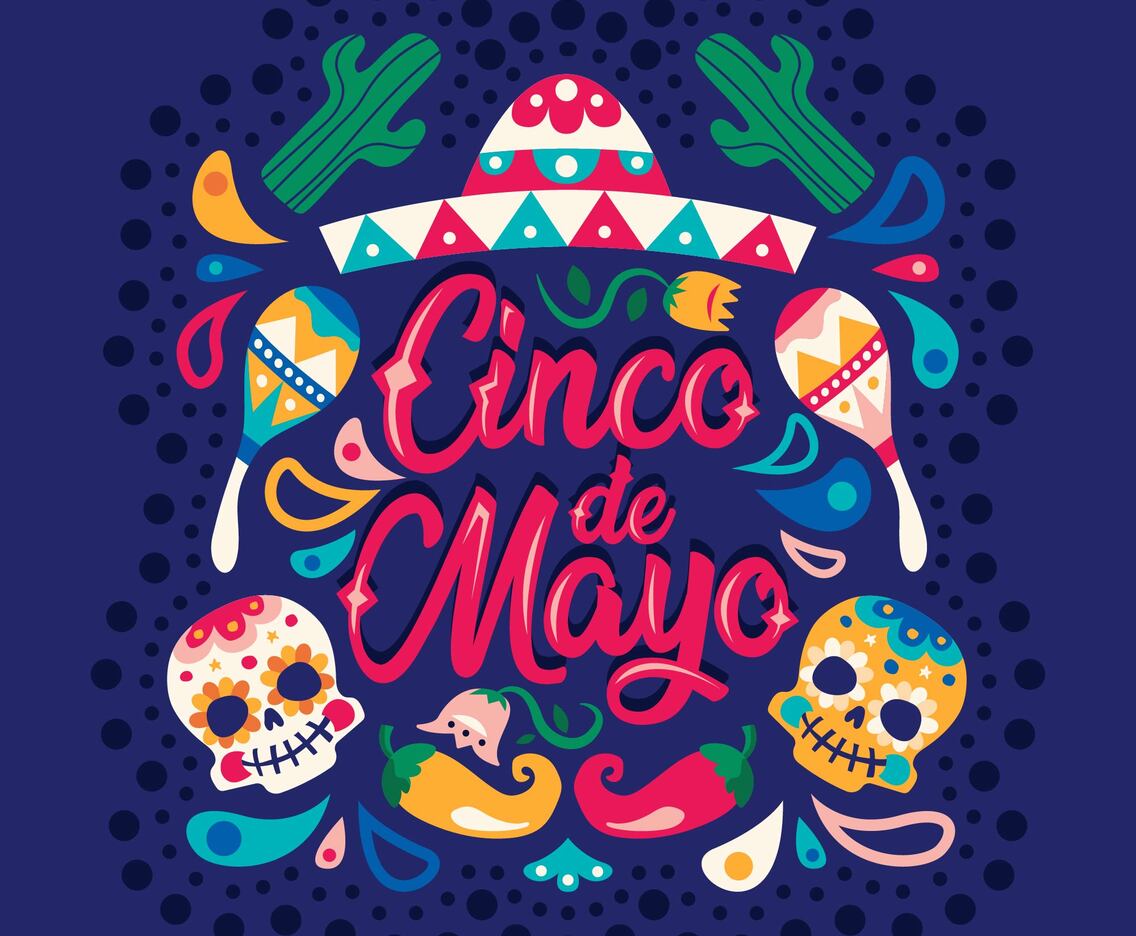 Text Background for Cinco de Mayo