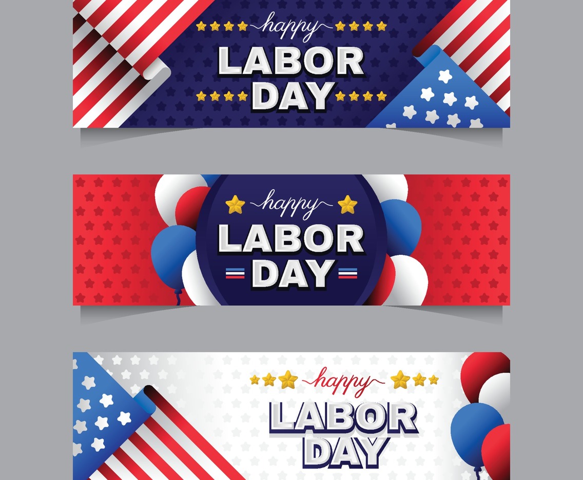 Labor Day Banner Collection