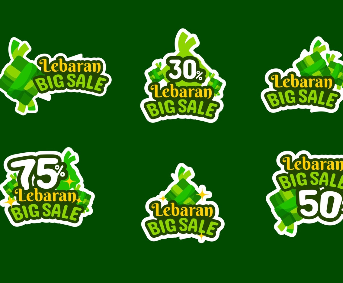Lebaran Big Sale Sticker
