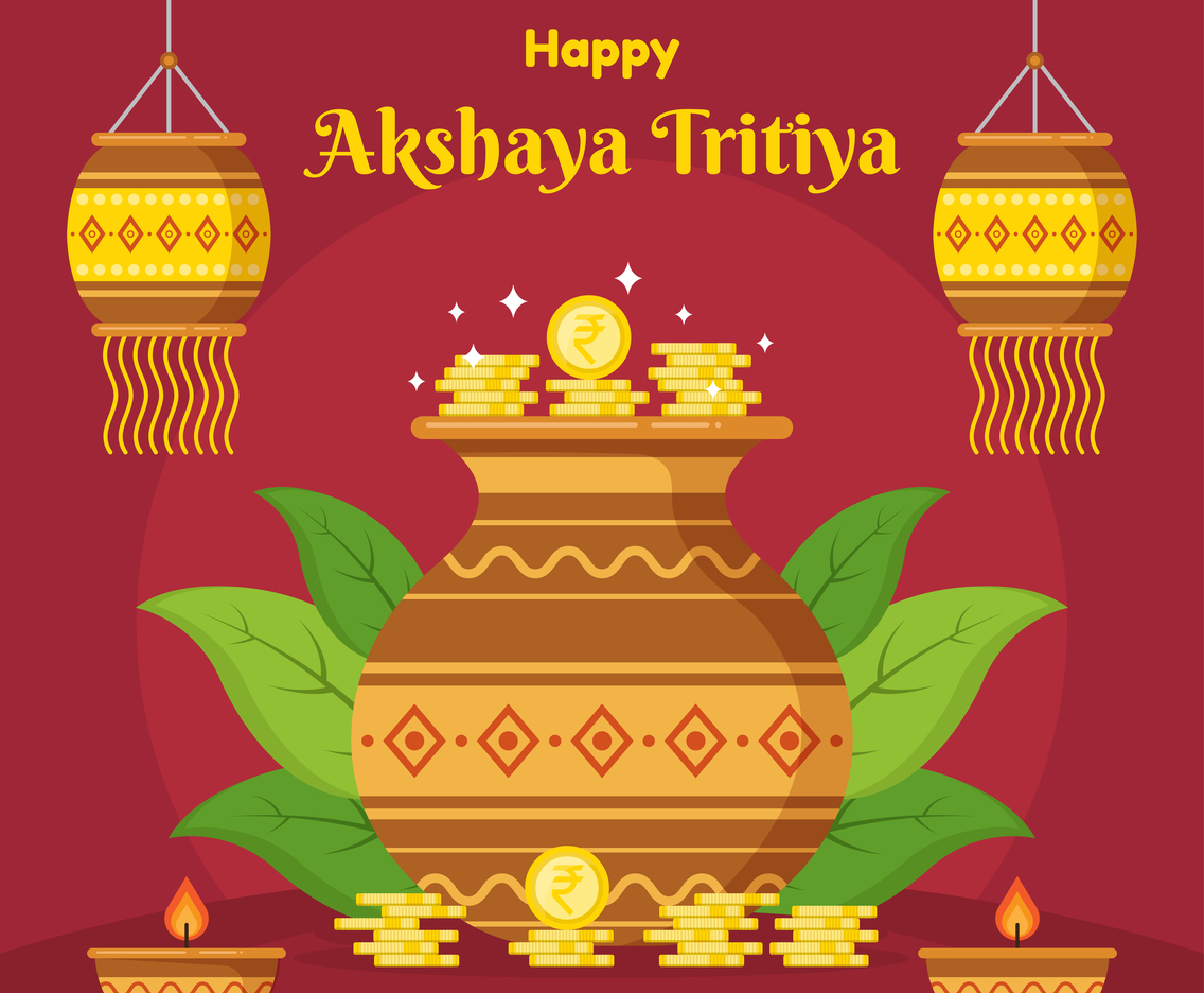 Happy Akshaya Tritiya Background