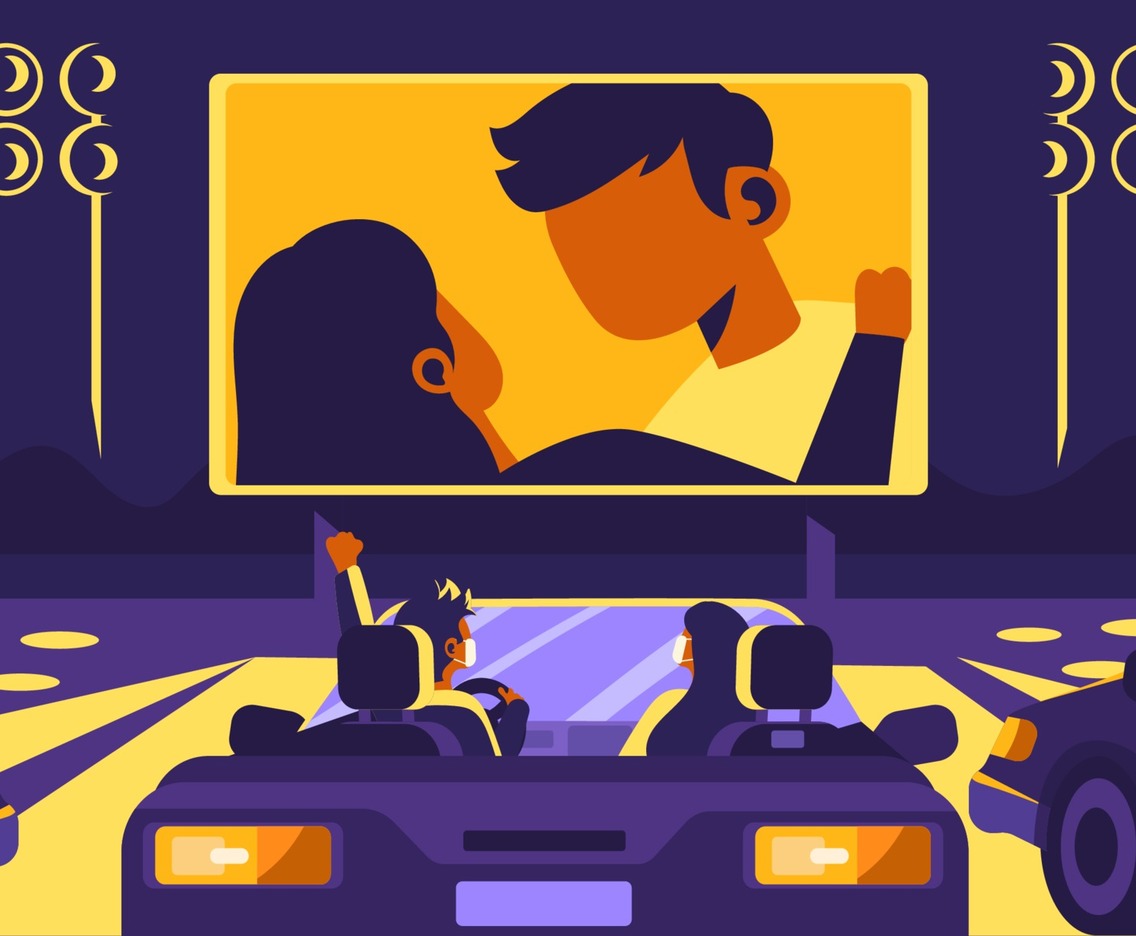 Peaceful Night Light Drive Movie