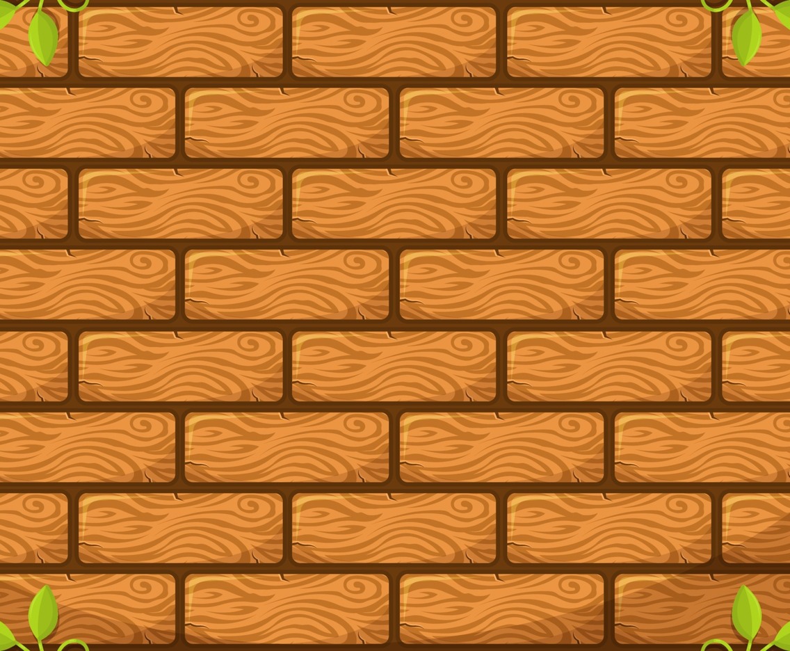 Wood Bricks Background