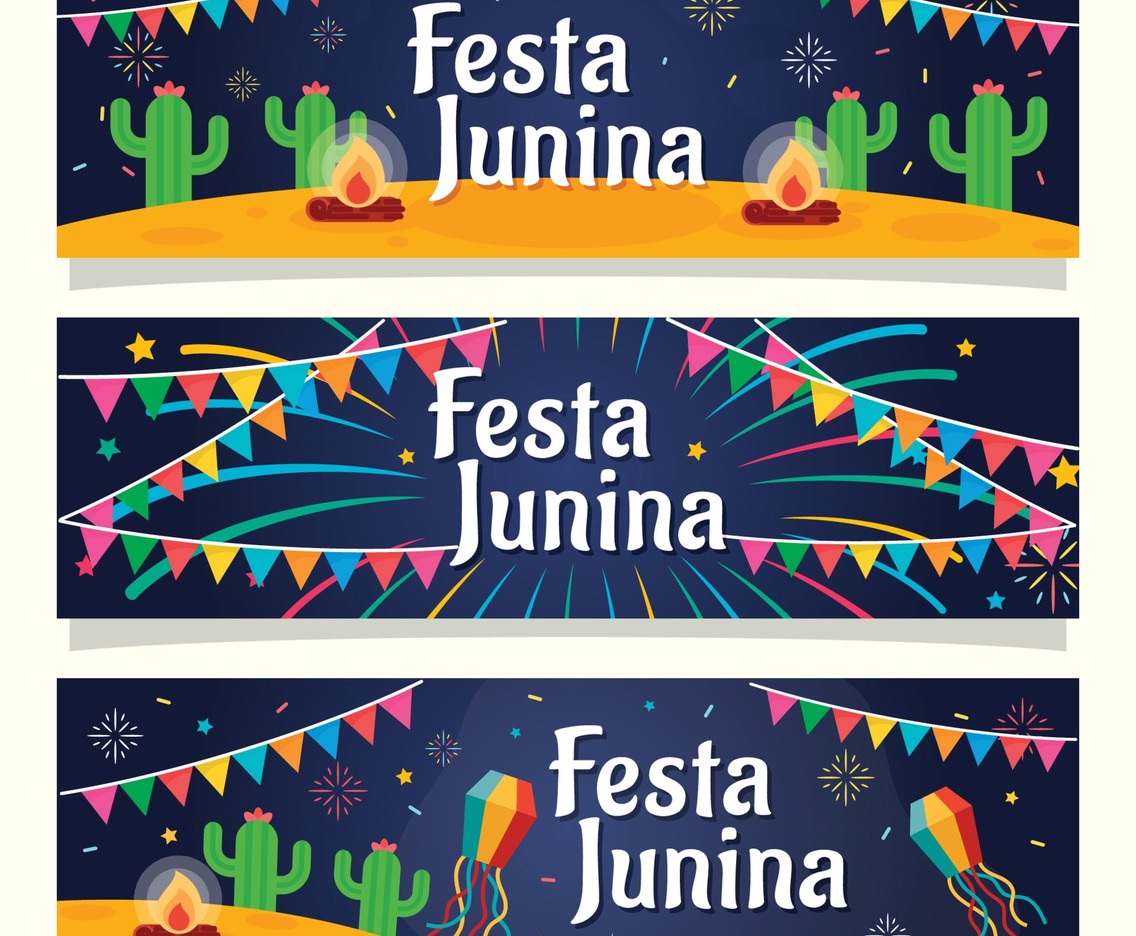 Festa Junina Banner Set