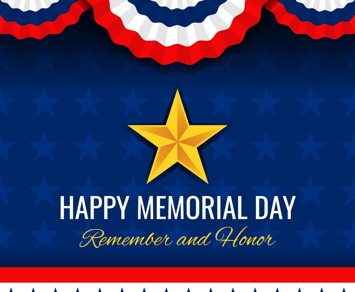 USA Memorial Day Background